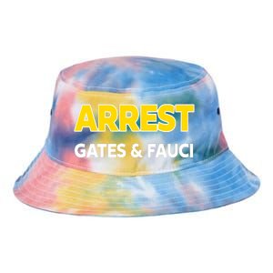 Arrest Gates And Fauci Tie Dye Newport Bucket Hat