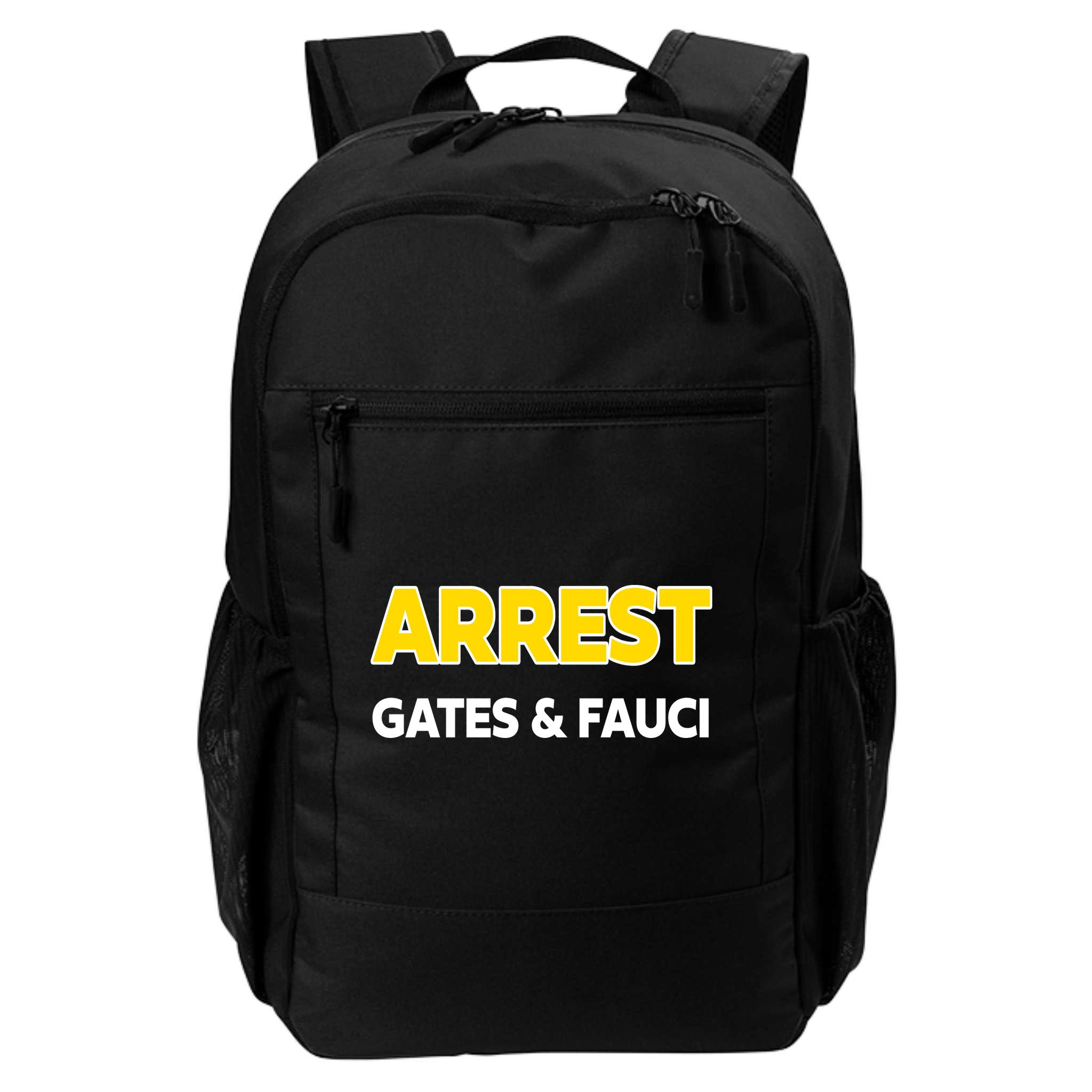 Arrest Gates And Fauci Backpack