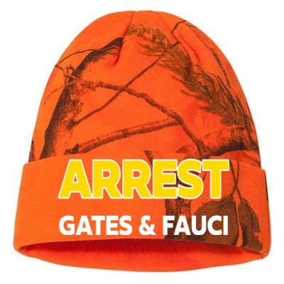 Arrest Gates And Fauci Kati Licensed 12" Camo Beanie