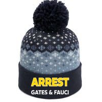 Arrest Gates And Fauci The Baniff Cuffed Pom Beanie