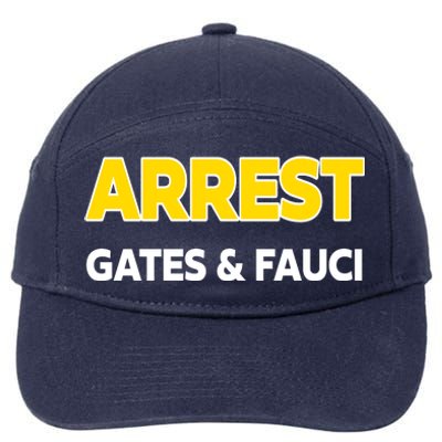 Arrest Gates And Fauci 7-Panel Snapback Hat