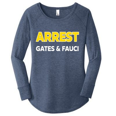 Arrest Gates And Fauci Women's Perfect Tri Tunic Long Sleeve Shirt