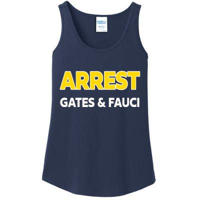 Arrest Gates And Fauci Ladies Essential Tank