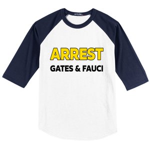 Arrest Gates And Fauci Baseball Sleeve Shirt