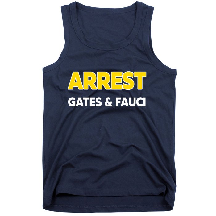 Arrest Gates And Fauci Tank Top