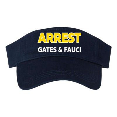 Arrest Gates And Fauci Valucap Bio-Washed Visor