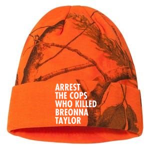 Arrest The Cops Who Killed Breonna Taylor BLM Kati Licensed 12" Camo Beanie