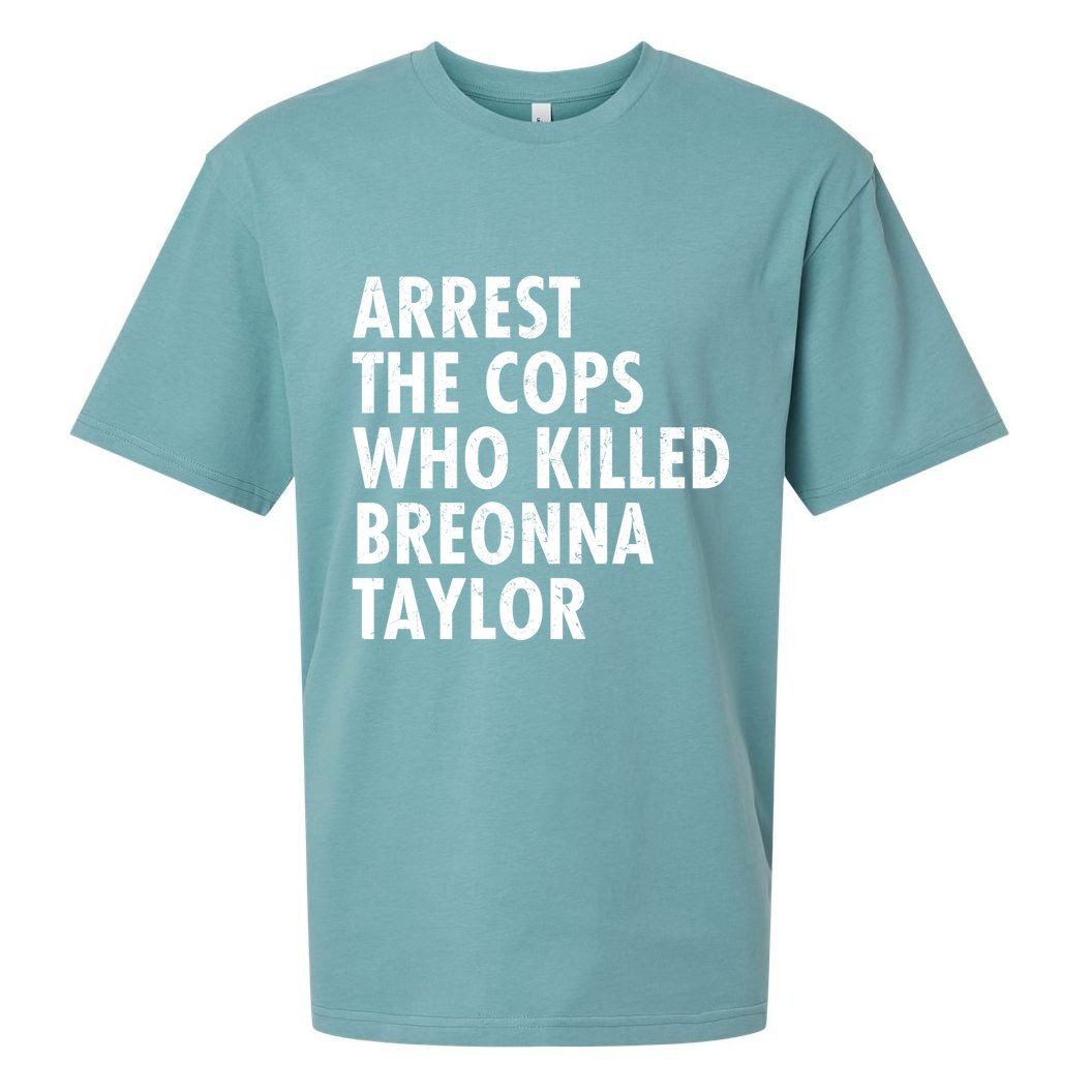 Arrest The Cops Who Killed Breonna Taylor BLM Sueded Cloud Jersey T-Shirt