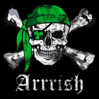 Arrrish Irish Pirate Skull Clover Impact Tech Backpack