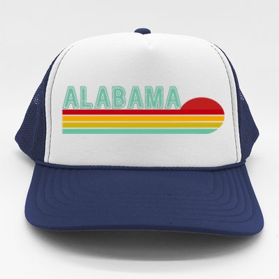 Alabama Retro Style Trucker Hat