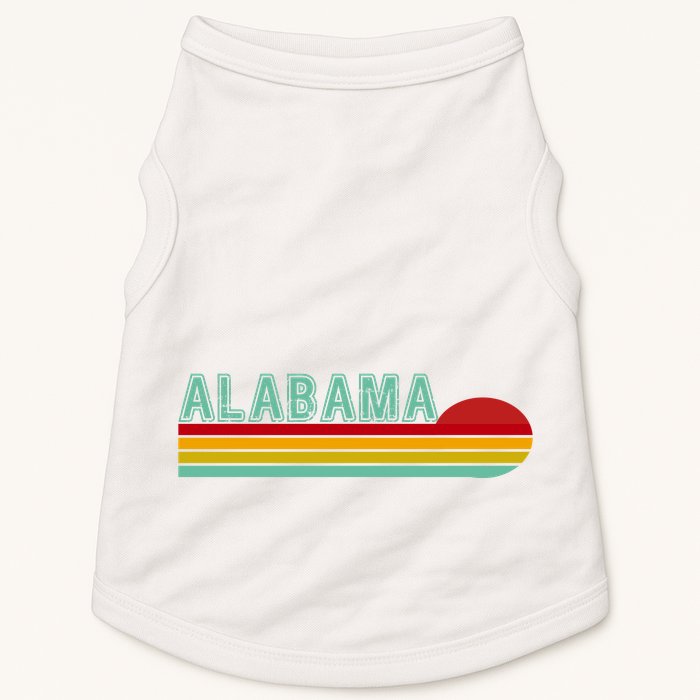 Alabama Retro Style Doggie Tank