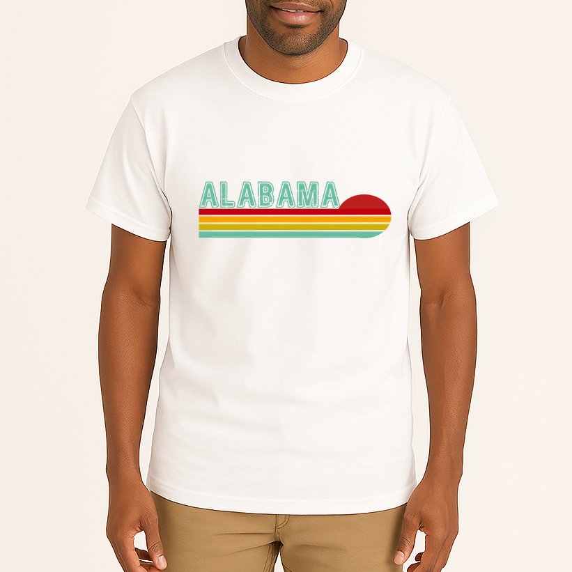 Alabama Retro Style Tall T-Shirt