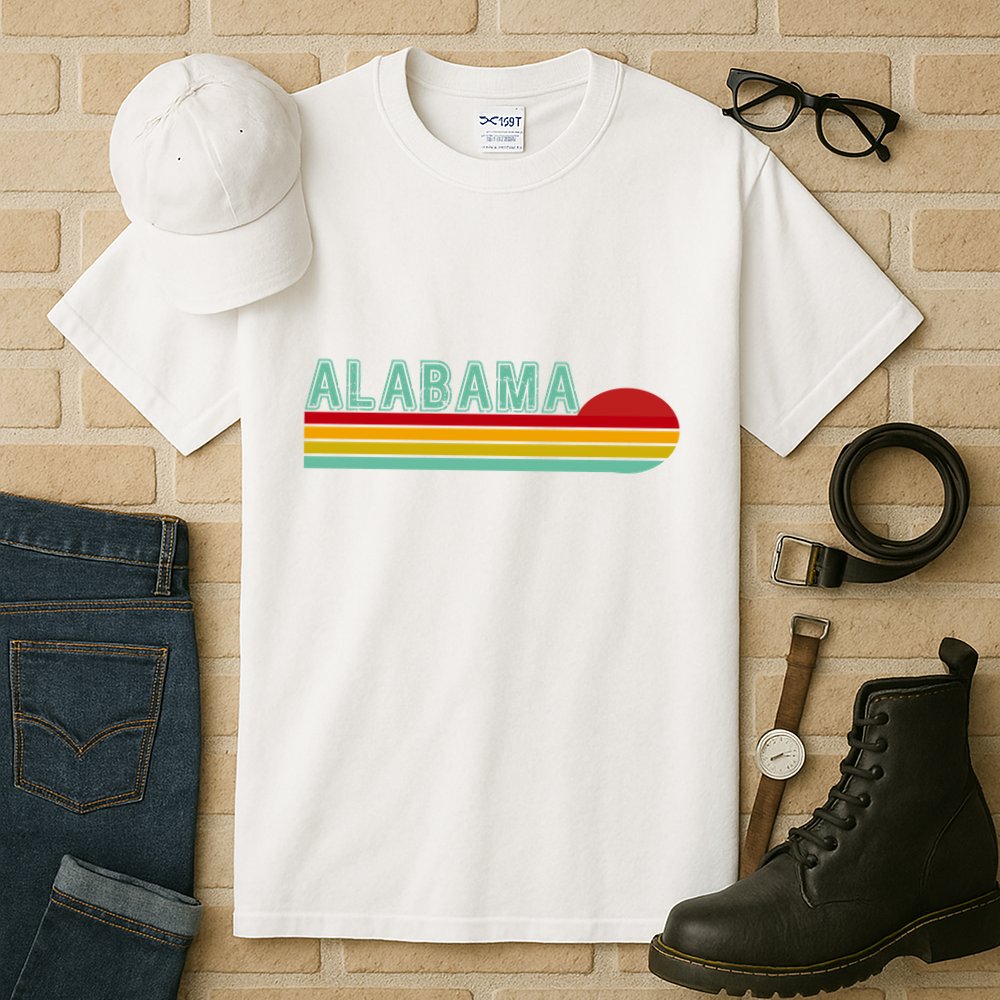 Alabama Retro Style Tall T-Shirt