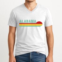 Alabama Retro Style V-Neck T-Shirt