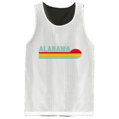Alabama Retro Style Mesh Reversible Basketball Jersey Tank