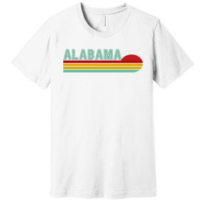 Alabama Retro Style Premium T-Shirt