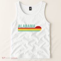 Alabama Retro Style Tank Top