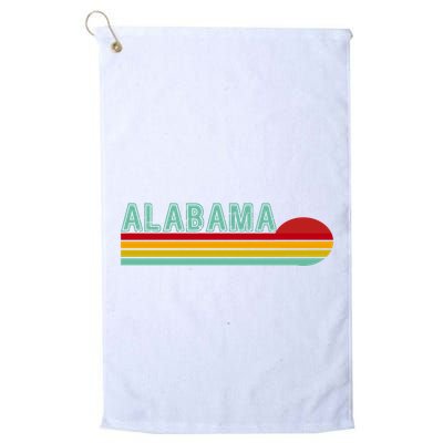 Alabama Retro Style Golf Towel