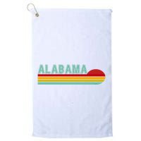 Alabama Retro Style Golf Towel