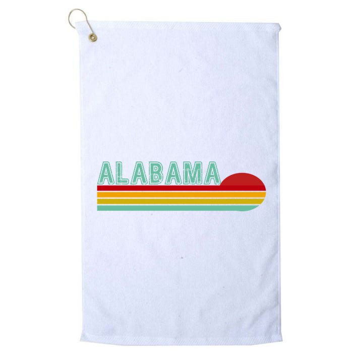 Alabama Retro Style Golf Towel