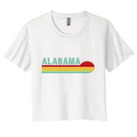 Alabama Retro Style Crop Top