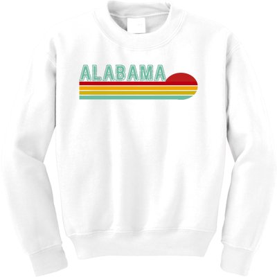 Alabama Retro Style Kids Sweatshirt