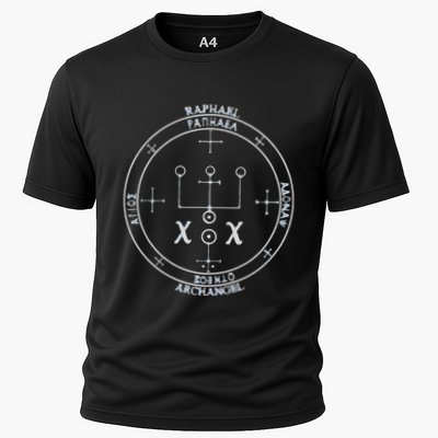 Archangel Raphael Sigil Seal By Mortal Performance Shirt