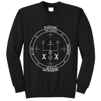 Archangel Raphael Sigil Seal By Mortal Sweatshirt