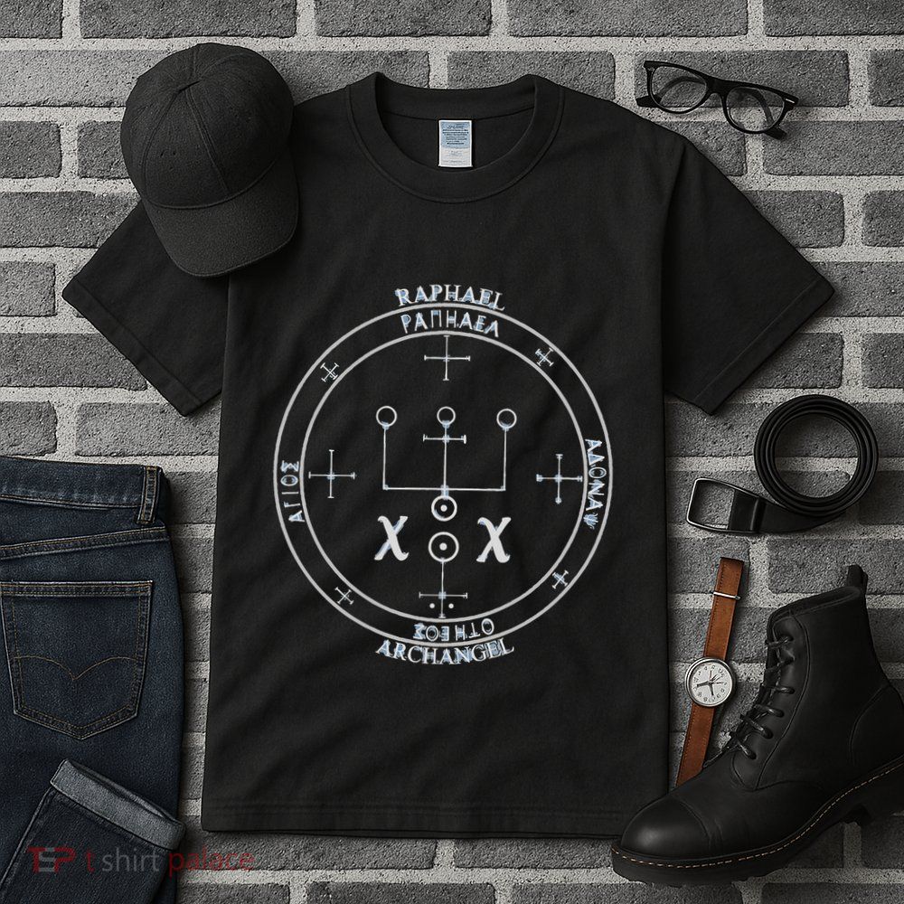 Archangel Raphael Sigil Seal By Mortal Tall T-Shirt