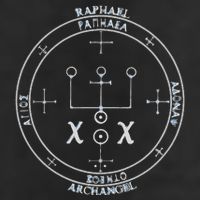 Archangel Raphael Sigil Seal By Mortal Adult Drive Performance Visor
