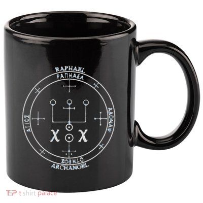 Archangel Raphael Sigil Seal By Mortal 11oz C Handle Ceramic Mug