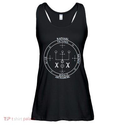 Archangel Raphael Sigil Seal By Mortal Ladies Essential Flowy Tank