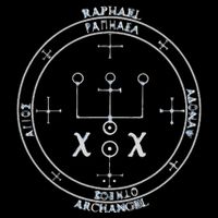 Archangel Raphael Sigil Seal By Mortal Flat Bill Trucker Hat