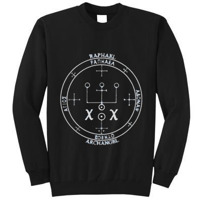 Archangel Raphael Sigil Seal By Mortal Tall Sweatshirt