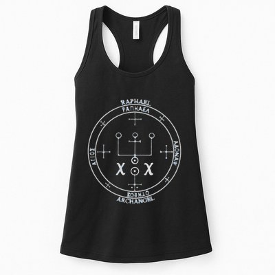 Archangel Raphael Sigil Seal By Mortal Womens Tank Top