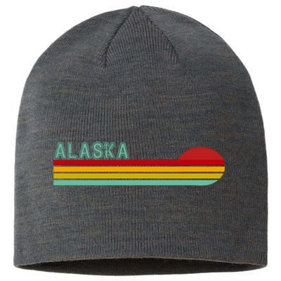 Alaska Retro Sunset Sustainable Beanie