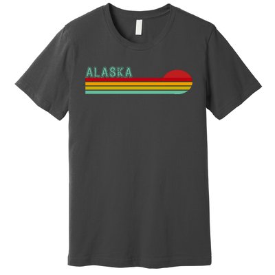 Alaska Retro Sunset Premium T-Shirt