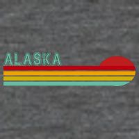 Alaska Retro Sunset Toddler T-Shirt