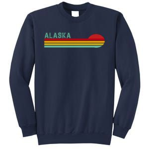 Alaska Retro Sunset Sweatshirt