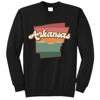 Arkansas Retro Sunset Sweatshirt