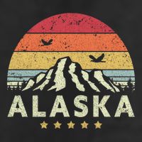 Alaska Retro Style AK USA 11oz C Handle Ceramic Mug
