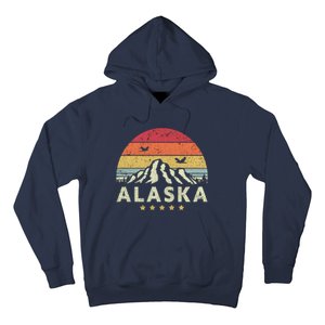 Alaska Retro Style AK USA Hoodie