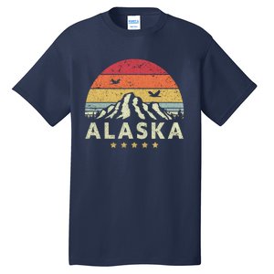 Alaska Retro Style AK USA Tall T-Shirt