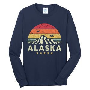 Alaska Retro Style AK USA Tall Long Sleeve T-Shirt