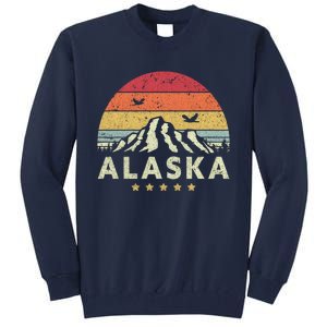 Alaska Retro Style AK USA Tall Sweatshirt