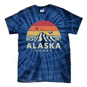 Alaska Retro Style AK USA Tie-Dye T-Shirt