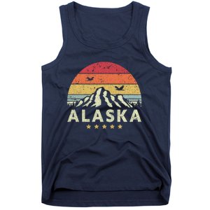 Alaska Retro Style AK USA Tank Top