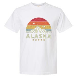 Alaska Retro Style AK USA Garment-Dyed Heavyweight T-Shirt