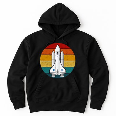 Astronaut Retro Space Sunset Hoodie