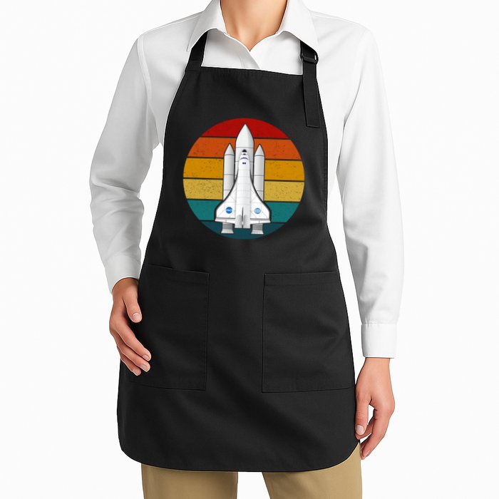 Astronaut Retro Space Sunset Apron